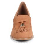 mocasines | mocasín trixie 60D4P0654 Naturalizer mujer gamuza de té inglés - Imagen 5