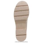 mocasines | mocasines con suela dentada Darry 60D4P0166 Naturalizer mujer cuero de piel de porcelana - Imagen 7