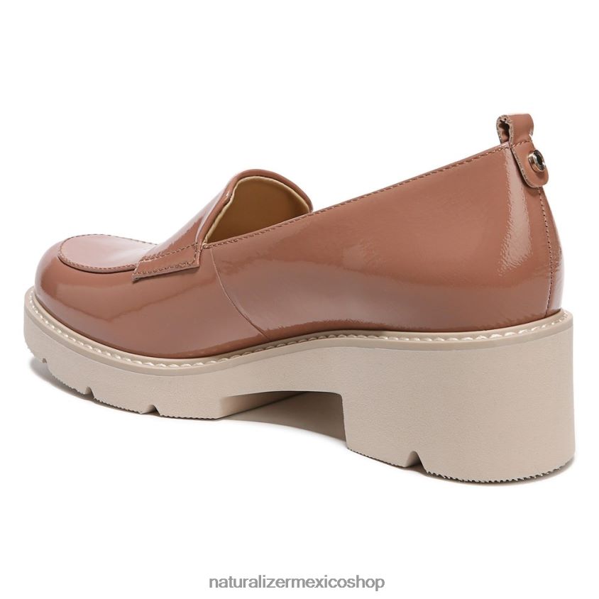 mocasines | mocasines con suela dentada Darry 60D4P0167 Naturalizer mujer patente de avellana - Imagen 9