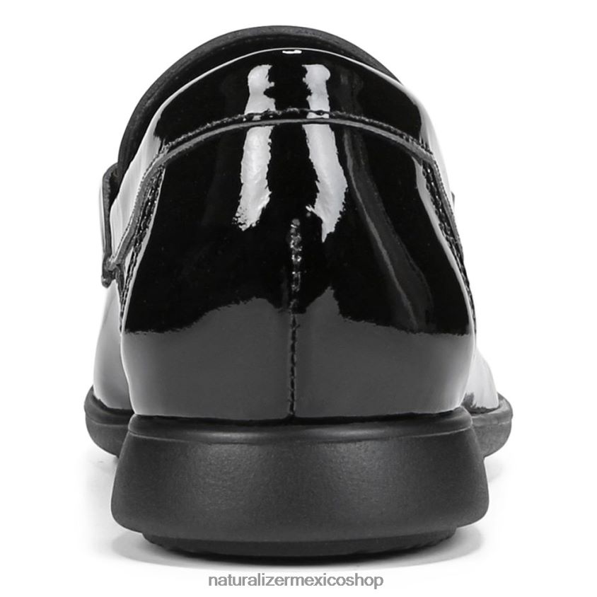 mocasines | mocasines sin cordones Ravenna 60D4P079 Naturalizer mujer charol negro - Imagen 6