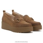 mocasines | mocasines soul joyla 60D4P0552 Naturalizer mujer pan de plátano tela marrón