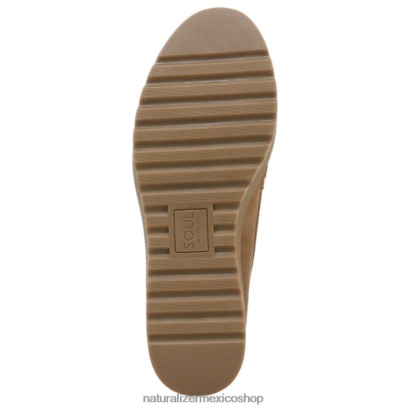 mocasines | mocasines soul joyla 60D4P0552 Naturalizer mujer pan de plátano tela marrón - Imagen 7