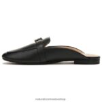 mulas | kayden 3 mula 60D4P0542 Naturalizer mujer negro liso hecho por el hombre - Imagen 3