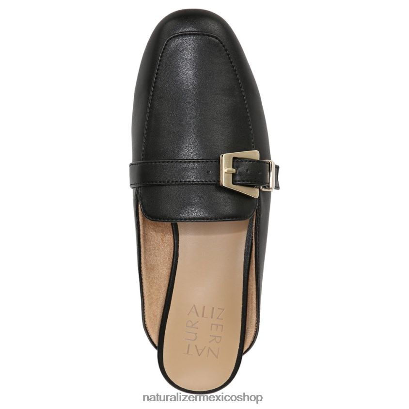 mulas | kayden 3 mula 60D4P0542 Naturalizer mujer negro liso hecho por el hombre - Imagen 4