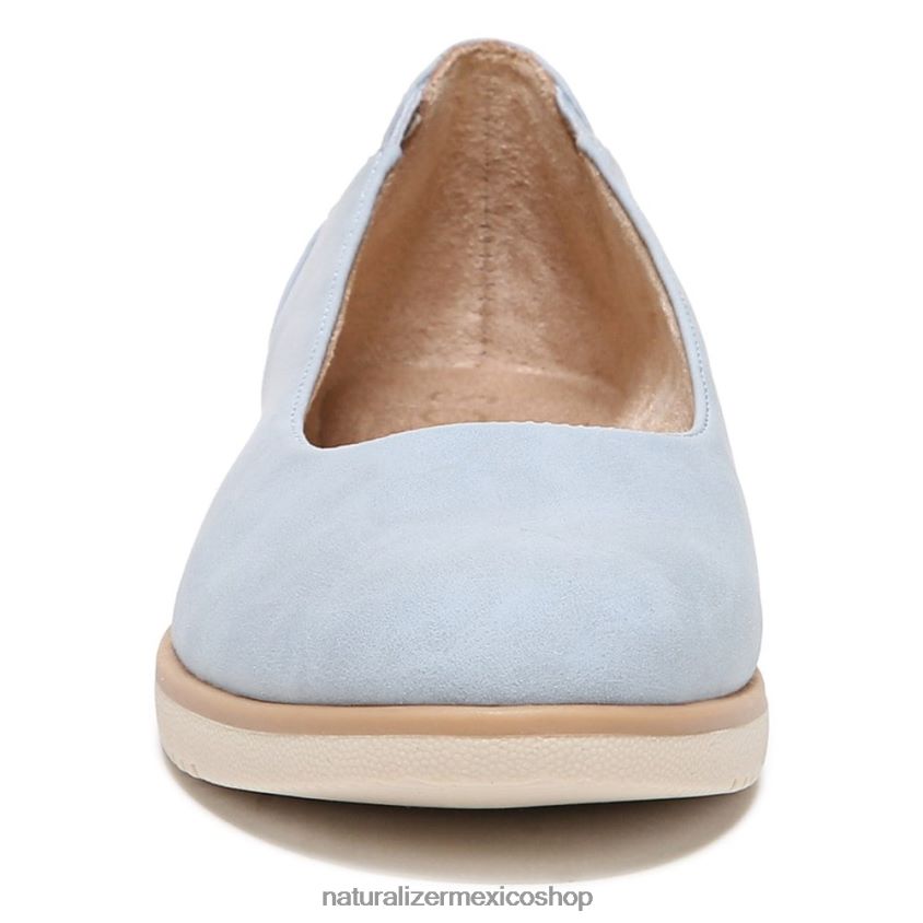 pisos | alma idea bailarina plana 60D4P0365 Naturalizer mujer polvo azul sintético - Imagen 5