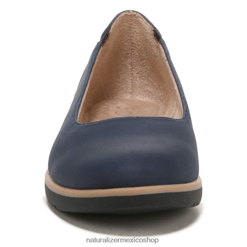 pisos | alma idea bailarina plana 60D4P0366 Naturalizer mujer azul marino sintético - Imagen 5