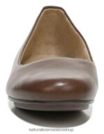 pisos | bailarinas maxwell 60D4P0178 Naturalizer mujer cuero de cacao - Imagen 5