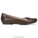 pisos | bailarinas maxwell 60D4P0182 Naturalizer mujer cuero moca - Imagen 2
