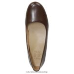 pisos | bailarinas maxwell 60D4P0182 Naturalizer mujer cuero moca - Imagen 4