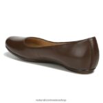 pisos | bailarinas maxwell 60D4P0182 Naturalizer mujer cuero moca - Imagen 8