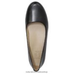 pisos | bailarinas maxwell 60D4P0184 Naturalizer mujer cuero negro - Imagen 4