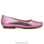 pisos | bailarinas maxwell 60D4P0189 Naturalizer mujer cuero rosa salvaje - Imagen 2