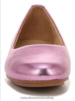 pisos | bailarinas maxwell 60D4P0189 Naturalizer mujer cuero rosa salvaje - Imagen 5