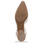 pisos | blaise plano 60D4P0550 Naturalizer mujer plata sintética - Imagen 7