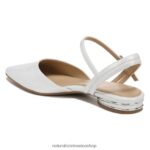 pisos | blaise plano 60D4P0550 Naturalizer mujer plata sintética - Imagen 8