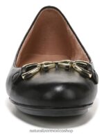 pisos | maxwell poco plano 60D4P054 Naturalizer mujer cuero negro - Imagen 5