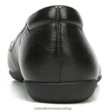 pisos | piso vivienne 60D4P0498 Naturalizer mujer cuero negro - Imagen 6