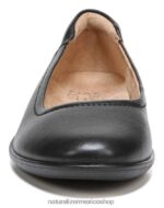 pisos | plana flexible 60D4P0568 Naturalizer mujer cuero negro - Imagen 5