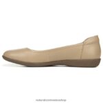 pisos | plana flexible 60D4P0569 Naturalizer mujer cuero desnudo - Imagen 3