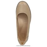 pisos | plana flexible 60D4P0569 Naturalizer mujer cuero desnudo - Imagen 4