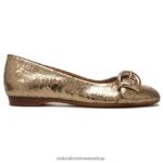 pisos | polly plano 60D4P0533 Naturalizer mujer cuero bronce claro - Imagen 2