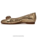 pisos | polly plano 60D4P0533 Naturalizer mujer cuero bronce claro - Imagen 3