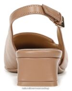 pisos | zapatos planos lindsey con tira trasera 60D4P056 Naturalizer mujer cuero marrón avellana - Imagen 6