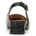 pisos | zapatos planos lindsey con tira trasera 60D4P057 Naturalizer mujer cuero negro - Imagen 6