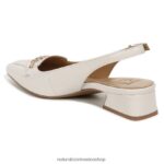 pisos | zapatos planos lindsey con tira trasera 60D4P059 Naturalizer mujer cuero perlado satinado - Imagen 8