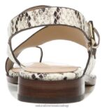 sandalias | 27 editar sandalia eris 60D4P0611 Naturalizer mujer piel de cobra marfil - Imagen 6