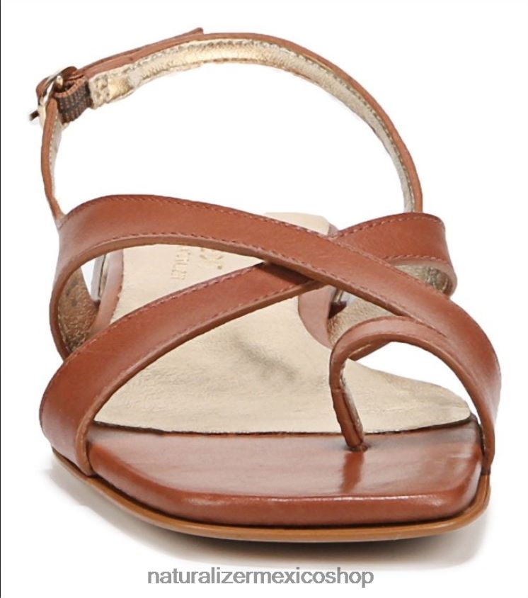 sandalias | 27 editar sandalia nikki 60D4P0239 Naturalizer mujer cuero marrón té inglés - Imagen 5