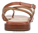 sandalias | 27 editar sandalia nikki 60D4P0239 Naturalizer mujer cuero marrón té inglés - Imagen 6