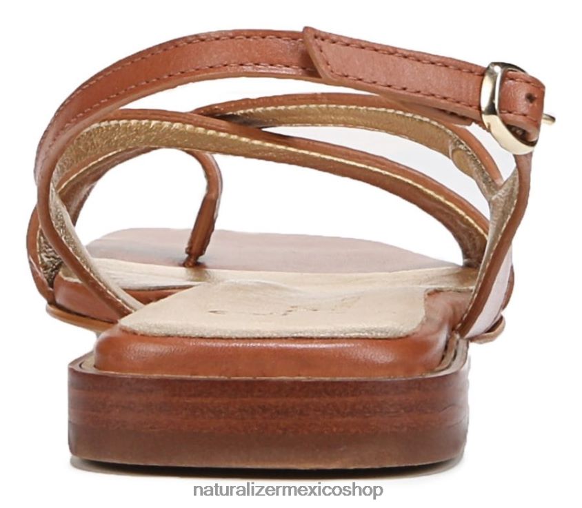 sandalias | 27 editar sandalia nikki 60D4P0239 Naturalizer mujer cuero marrón té inglés - Imagen 6