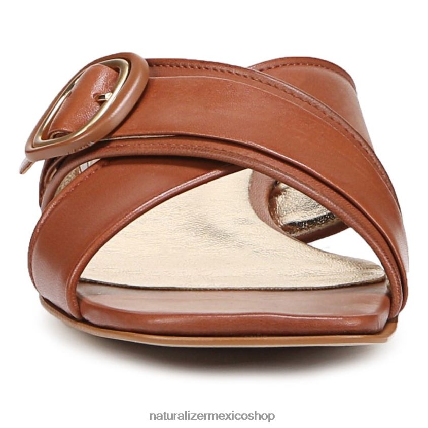 sandalias | sandalia 27 edit naia 60D4P0229 Naturalizer mujer cuero marrón té inglés - Imagen 5