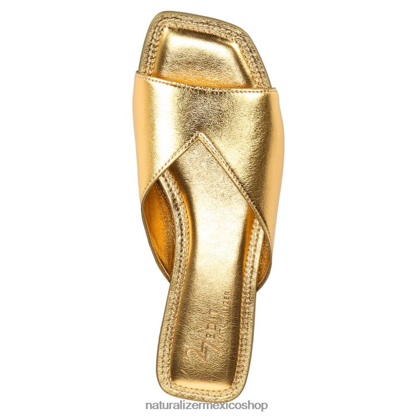 sandalias | sandalia 27 edit zelda 60D4P0690 Naturalizer mujer sintético dorado profundo - Imagen 4