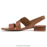 sandalias | sandalia 60D4P0245 Naturalizer mujer cuero marrón té inglés - Imagen 3