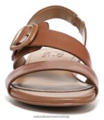 sandalias | sandalia 60D4P0245 Naturalizer mujer cuero marrón té inglés - Imagen 5