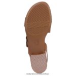 sandalias | sandalia 60D4P0245 Naturalizer mujer cuero marrón té inglés - Imagen 7