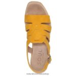 sandalias | sandalia alma aki 60D4P0560 Naturalizer mujer sintético amarillo - Imagen 4