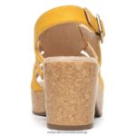 sandalias | sandalia alma aki 60D4P0560 Naturalizer mujer sintético amarillo - Imagen 6
