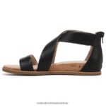 sandalias | sandalia alma cindi 60D4P0610 Naturalizer mujer cuero negro - Imagen 3