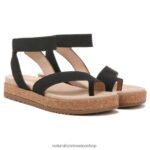 sandalias | sandalia alma divina 60D4P0521 Naturalizer mujer nubuck sintético negro