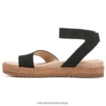 sandalias | sandalia alma divina 60D4P0521 Naturalizer mujer nubuck sintético negro - Imagen 3