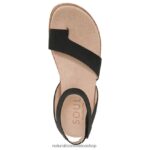 sandalias | sandalia alma divina 60D4P0521 Naturalizer mujer nubuck sintético negro - Imagen 4