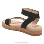 sandalias | sandalia alma divina 60D4P0521 Naturalizer mujer nubuck sintético negro - Imagen 8