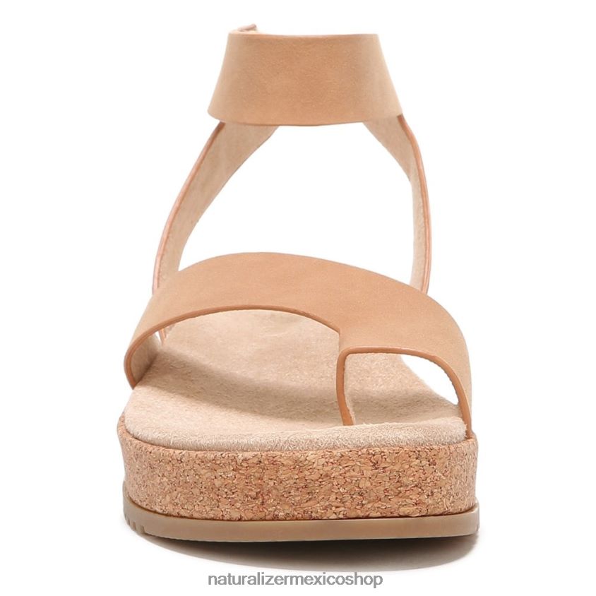 sandalias | sandalia alma divina 60D4P0522 Naturalizer mujer nubuck sintético de masa para galletas - Imagen 5