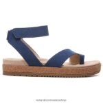 sandalias | sandalia alma divina 60D4P0523 Naturalizer mujer nubuck sintético azul - Imagen 2