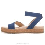 sandalias | sandalia alma divina 60D4P0523 Naturalizer mujer nubuck sintético azul - Imagen 3