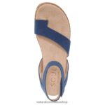 sandalias | sandalia alma divina 60D4P0523 Naturalizer mujer nubuck sintético azul - Imagen 4