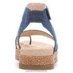 sandalias | sandalia alma divina 60D4P0523 Naturalizer mujer nubuck sintético azul - Imagen 6